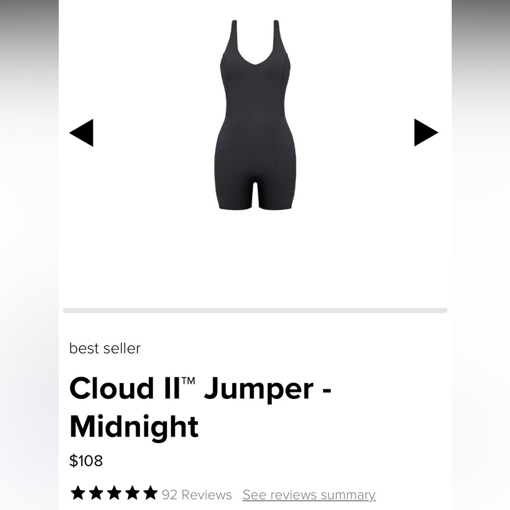 Vitality Cloud II Midnight Black Jumper L